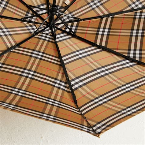 burberry vintage folding umbrella|Burberry umbrella sale.